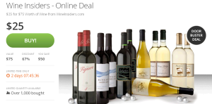 Wine Insiders Deal of the Day   Groupon