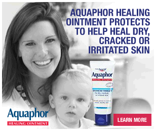 Aquaphor Giveaway: 3 PM EST TODAY!