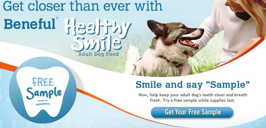 FREE Beneful Healthy Smile Dog Food Sample