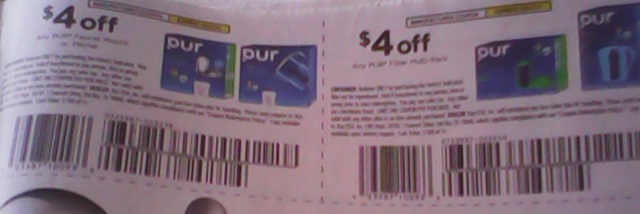 PUR Coupons