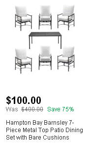 HUGE Patio Furniture Discounts!