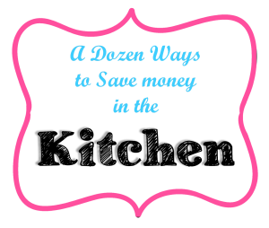 save money in the kitchen