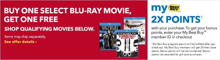 Best Buy BOGO Free Blu Ray Movies! (Two Movies Just $9.99)