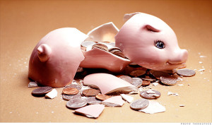 Broken Piggy Bank