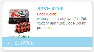 *RARE* New $2 off 2 Coca-Cola 12-pack or 8-pack!