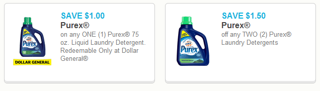 Purex 75 oz Laundry Detergent Just $1.20 Each After Stacked Coupons!