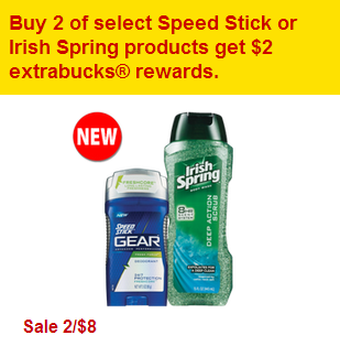 Cheap Speed Stick Gear Deodorant at CVS