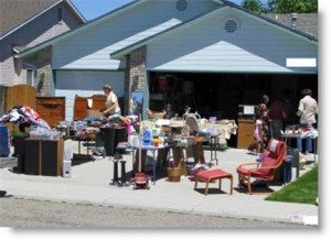 garage sale