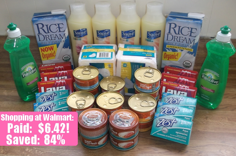 Walmart Trip: $40 Worth of Merchandise For Under $7! (84% Savings!)