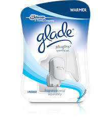 Three FREE Glade Scented Oil Warmer!