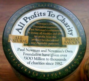 newmans own sauce charity