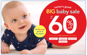 60 Off Baby at Carters