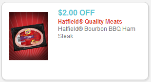NEW High Value Hatfield Ham Steak Coupon = CHEAP or Possible FREE Ham Steaks!