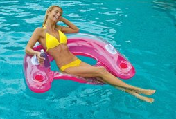 Sit N Float Pool Lounger Just $5.88 With FREE Store Pickup!