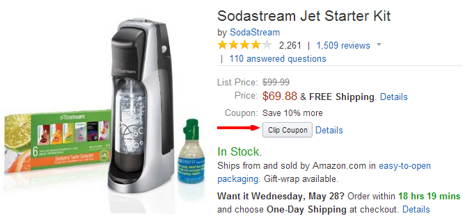 SodaStream Starter Kit Just $42.89 + FREE 60-liter Carbonator After Rebates!