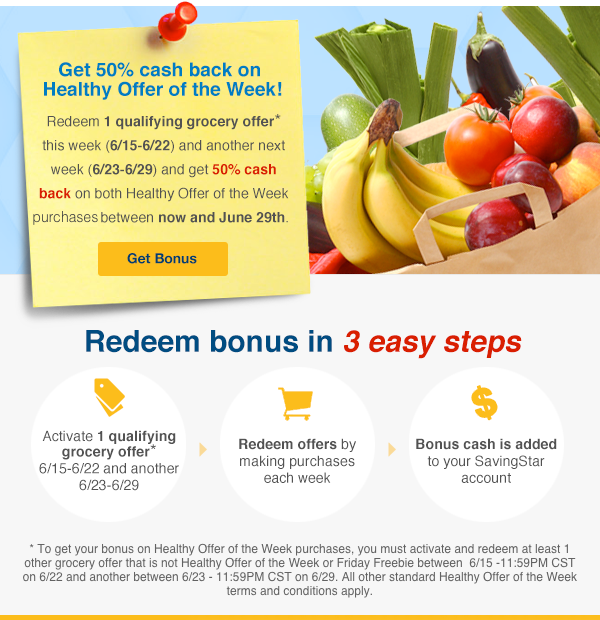 Bonus SavingStar