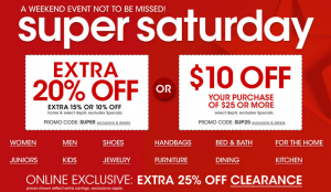 Macys Super Saturday