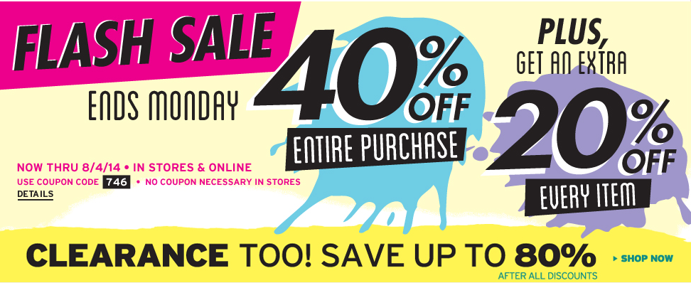 20% off Every Item + 40% off Entire Justice Purchase | Includes Clearance!