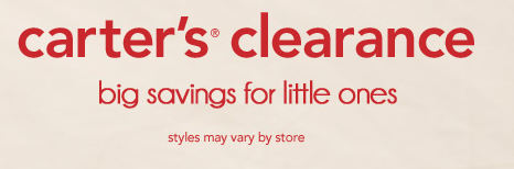 Extra 20% Off Carter’s Clearance!