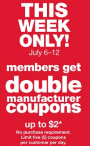 Kmart double coupons