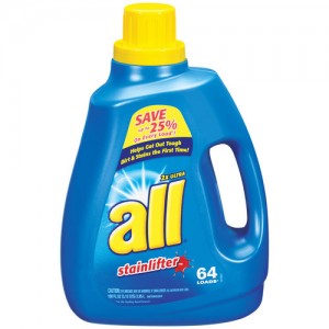 All laundry detergent