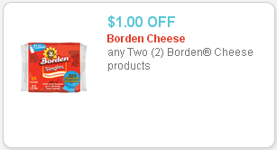 Borden Cheese Coupon
