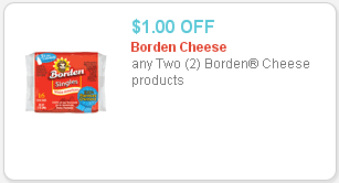 *HOT* Borden Cheese Coupon!