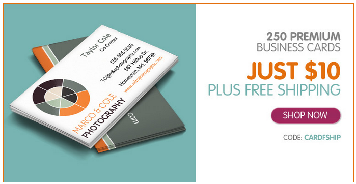 250 Premium Two-Sided Business Cards Just $10 Shipped! (Save $35.44!)