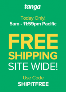 Tanga Free Shipping Sitewide
