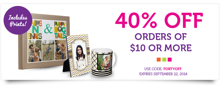40% Off York Photo Orders of $10 or More!