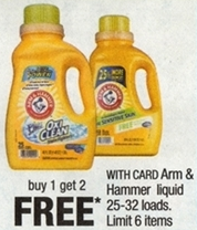 Arm & Hammer Detergent Just $1.50 Each After Upcoming B1G2 Sale and Coupon!