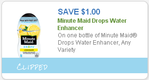 $1/1 Minute Maid Drops Coupon!