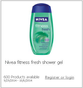 NEW Toluna Test Product | Possible FREE Nivea Fitness Fresh Shower Gel!