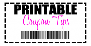 Printable Coupon Tips