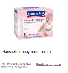 NEW Toluna Test Product | Possible FREE Hansaplast Baby Nasal Serum