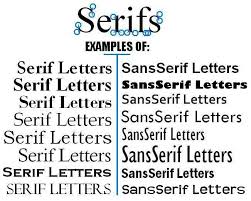 Serif Sans Serif for a Resume