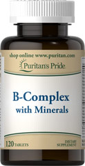 UPDATE: Vitamin B-Complex with Minerals, 120 ct Only $.60 Each SHIPPED!