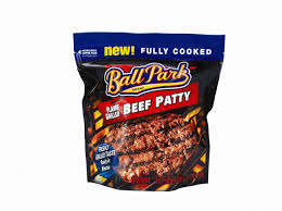 $1.50 Off Ball Park Flame Grilled Beef Patties!