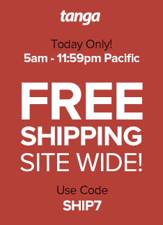FREE Shipping on Tanga Sitewide Today ONLY!