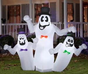 halloween 6 ft ghost trio