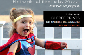 Shutterfly Halloween Surprise: 99 to 101 FREE Prints!