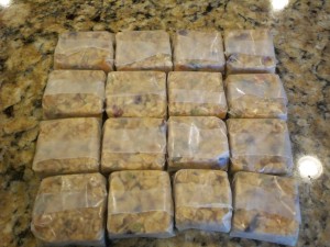 Homemade Chewy Granola Bars for the Lunchbox