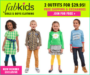 BOGO Free FabKids Outfits Two for $19.95!