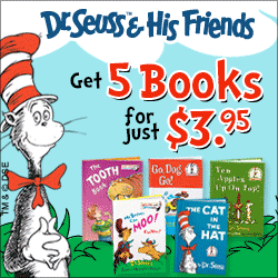 FIVE Dr. Seuss Books Just $3.95 Plus a FREE Activity Book!