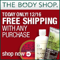 Free Shipping at The Body Shop