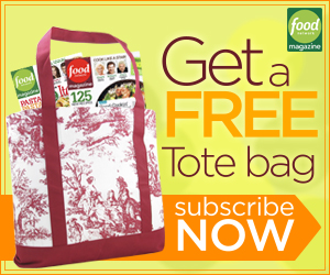 Subscribe to Food Network Magazine for $15 + Get a FREE Tote!