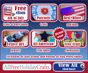 FREE eBook: 14 Fourth of July Crafts and Fourth of July Party Ideas!