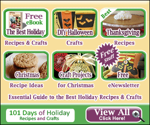FREE eBook: The Essential Guide to the Best Holiday Recipes & Crafts: 20 Ideas for a DIY Christmas, Thanksgiving, & Halloween