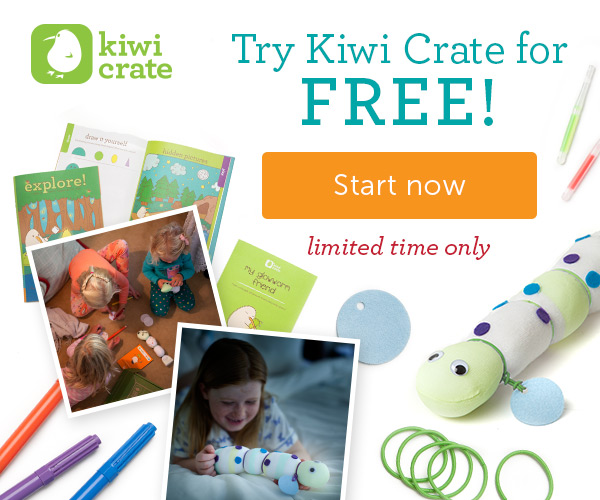 FREE Kiwi Crate Sample Project + Shipping! (My Glowworm Friend)