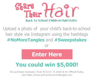Enter the Johnson & Johnson Share Their Hair Sweepstakes for a Chance at $5,000!